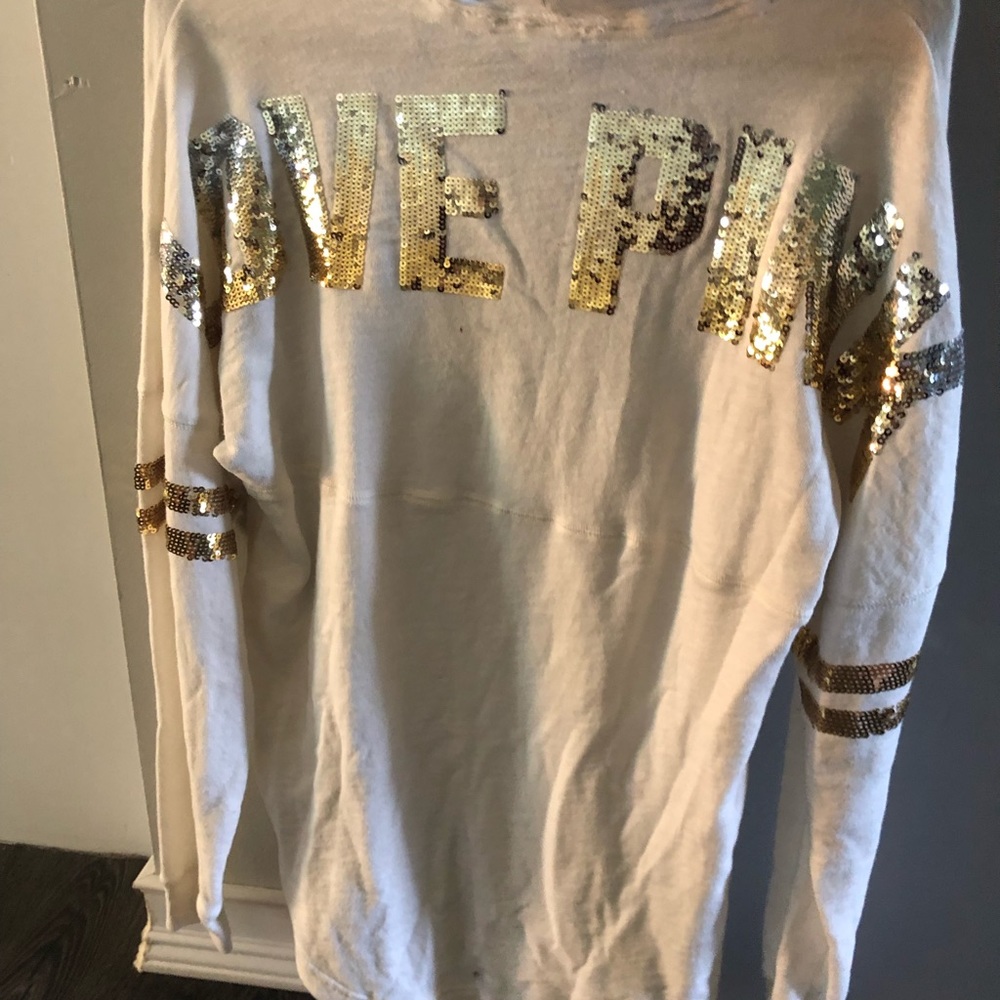 Victoria’s Secret Pink Hooded Long Sleeve